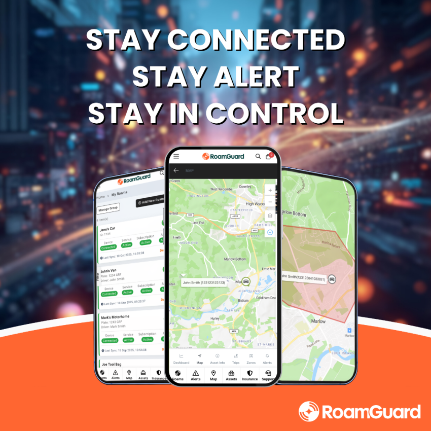 RoamGuard Pro - Full Vehicle Security System