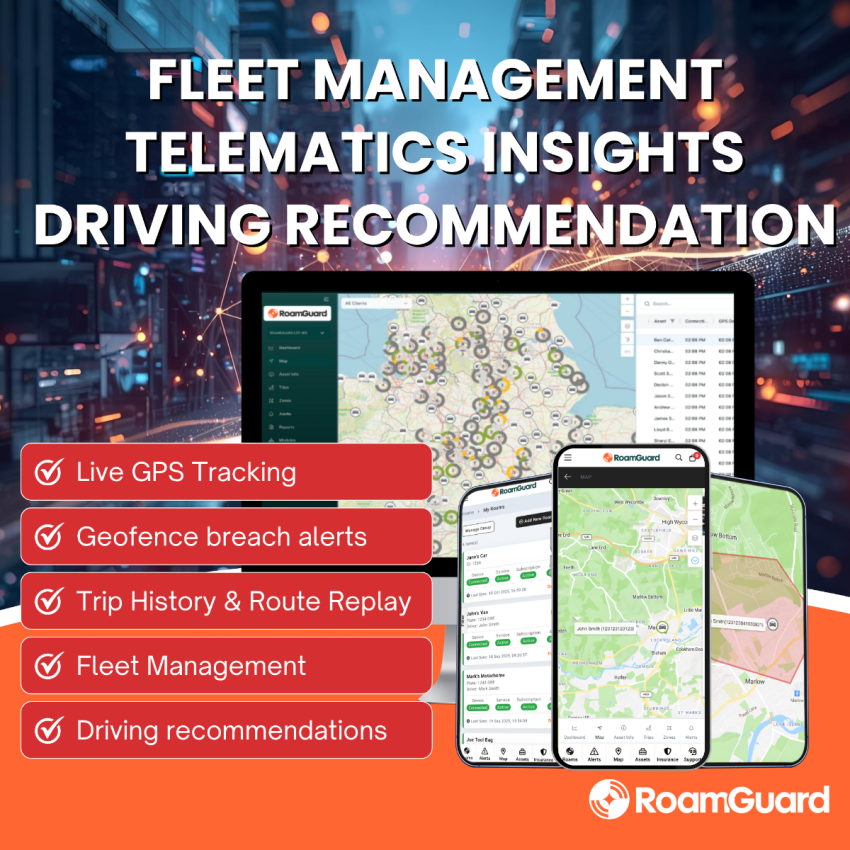RoamGuard Track – Smart GPS Vehicle Tracking and Protection System for Vehicles, Fleets and Assets