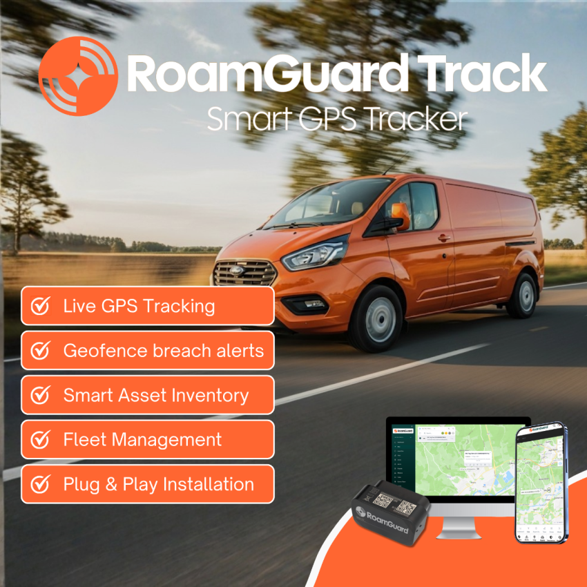RoamGuard Track – Smart GPS Vehicle Tracking and Protection System for Vehicles, Fleets and Assets